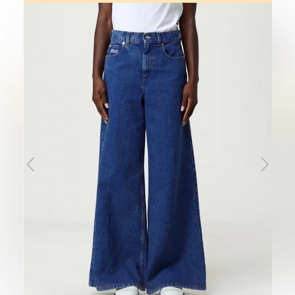 Marni Deep Blue Organic Cotton Denim Jeans